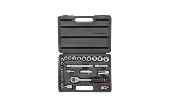 Force Socket Set 3/8" 12-sided 26-piece