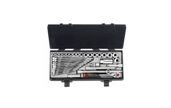 Force Socket Set 3/8" 6-sided 36 pieces