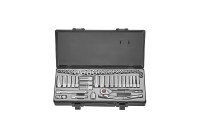 Force Socket Set 3/8" 6-sided 45-piece