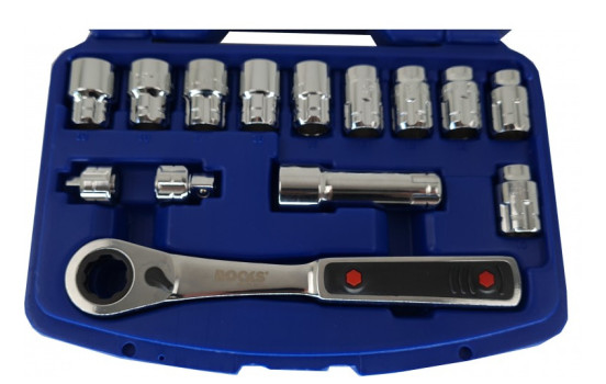 Rooks Socket set with ratchet 14-piece, Image 2