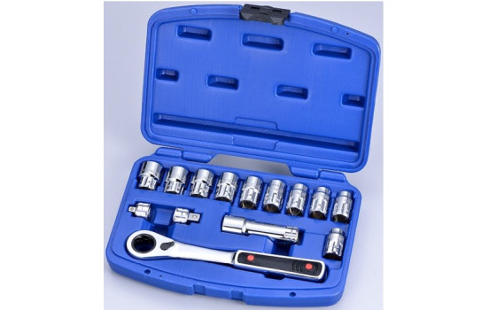 Rooks Socket set with ratchet 14-piece
