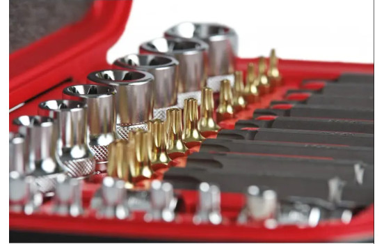 Rooks Torx Socket set 1/2, 3/8, 1/4, 36-piece, Image 3
