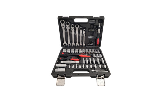 Socket set 1/4 & 1/2 68 pieces