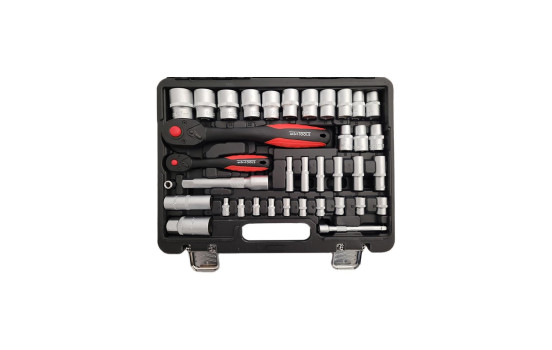 Socket set 1/4 & 1/2 68 pieces, Image 3