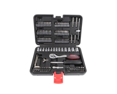 Socket set 1/4" drive 130 pieces