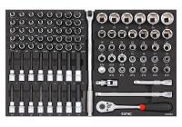 Sonic Socket set 1/2", 95-piece