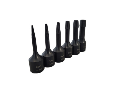 Spiral screw cap set 3/8 drive 2 – 10 mm 6-piece, Image 4