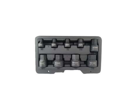 WT-8744 Stubby impact socket set | Allen | 9-piece, Image 3