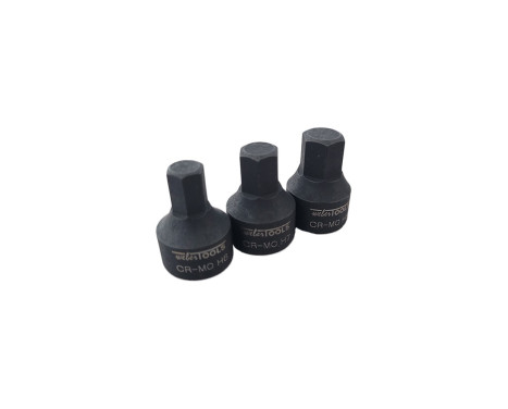 WT-8744 Stubby impact socket set | Allen | 9-piece, Image 5
