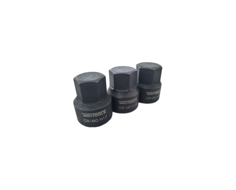 WT-8744 Stubby impact socket set | Allen | 9-piece, Image 6