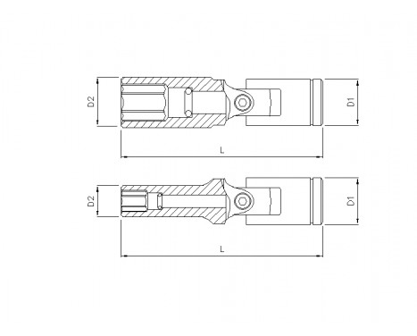 Cap 3/8" for glow plugs 8mm, Image 2