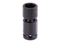 Cardan end 1/2", 17mm, hexagonal