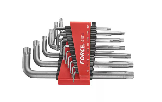 Force L-key set Torx long 15-piece