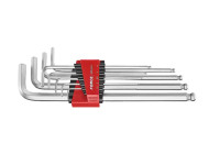 Force right angle ball socket wrench set extra long 9-piece