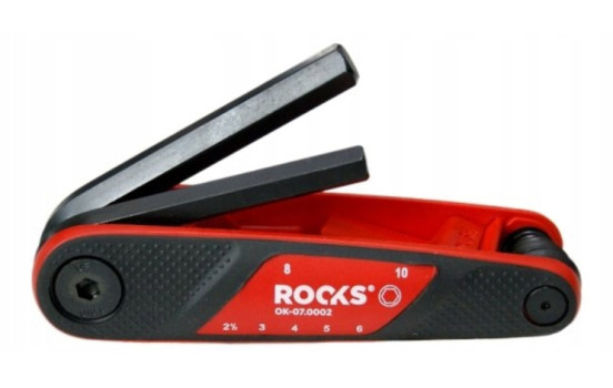 Rooks Allen key set 2.5-10 mm, 7-piece, Image 2