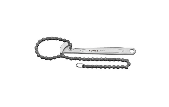 Force oil filter wrench with chain 30mm - 160mm