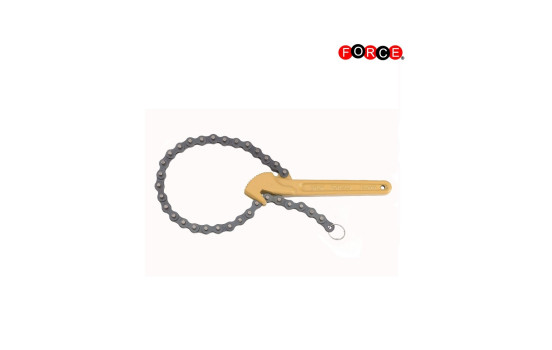 Force Oil Filter Wrench with Chain 40-140mm