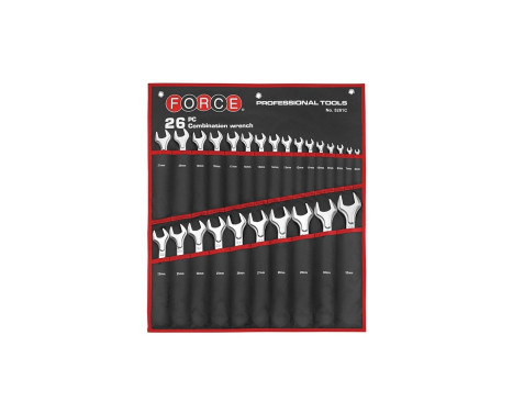 Force Combination Wrench Set 26 Pieces