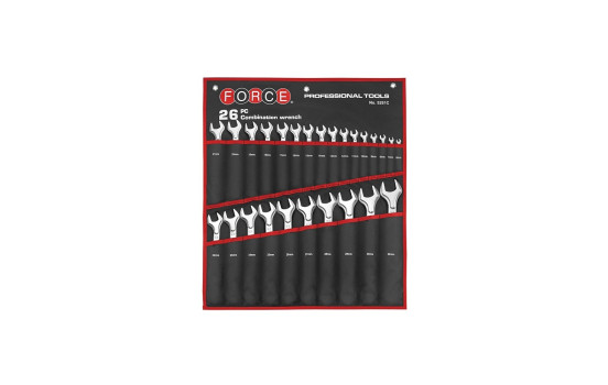 Force Combination Wrench Set 26 Pieces