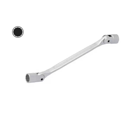 Force knee wrench 1/2" x 9/16"