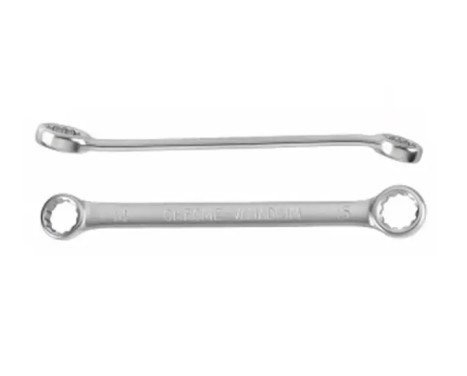 Force 15° Bent ring spanner 8mm x 9mm