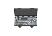 Force 75° angled ring spanner set 8-piece