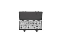 Force Crowfoot open ring spanner set (SAE) 13-piece