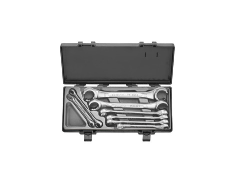 Force open Ring spanner set 8-piece