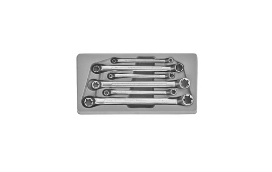 Force Torx 75° Ring Wrench Set 6-piece