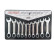 Stubby stitch ring set 10 pieces