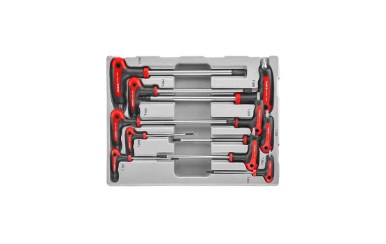 10pc Star grip key set