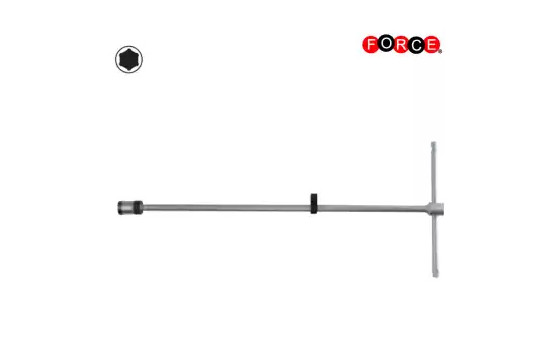 Force 3/8'' Universal T-handle wrench flexible 12 320mm
