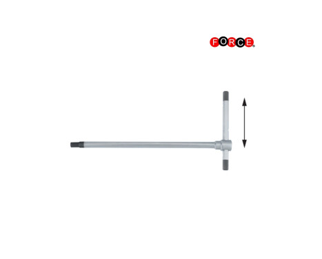 Force adjustable T-handle Allen key 8