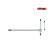 Force adjustable T-handle hex key 10mm, Thumbnail 2