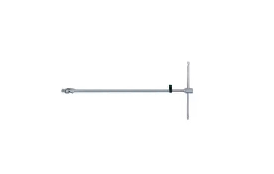 Force T-handle wrench with 3/8`` Knee joint 600mmL