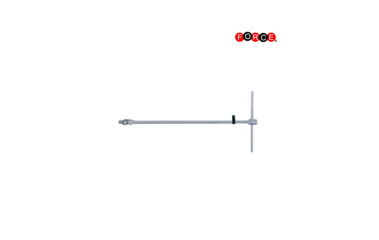 Force T-handle wrench with knee joint 1/2" 700mm