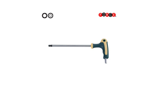 Hex ball point grip key 1/2" (Dual material)