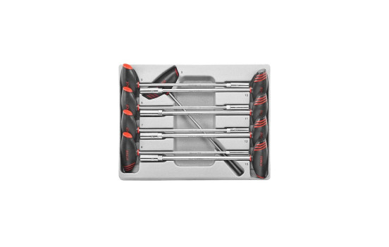 T-handle socket wrench set Hexagon 9 pieces, Image 2