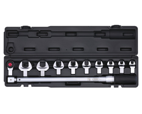 Torque wrench set 14x18 with plug inserts 68-340 Nm 11-pcs