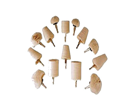 14-piece polishing brush set