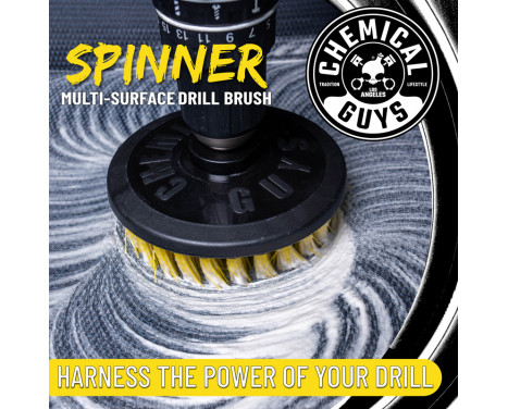 Chemical Guys Carpet Brush With Drill Attachment (Medium Duty), Image 4