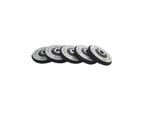 Cleaning disc set 125 mm - 5 pieces - angle grinder connection