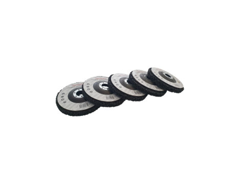 Cleaning disc set 125 mm - 5 pieces - angle grinder connection, Image 2