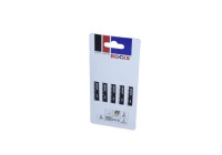 Rooks Jigsaw Blade Hcs, Type T, Wood, 8 Tpi x 100 Mm, Kpl 5 pieces