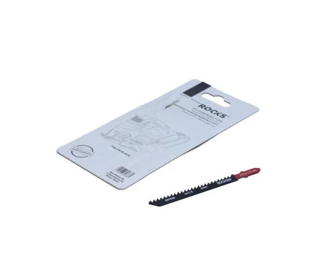 Rooks Jigsaw Blade Hcs, Type T, Wood, 8 Tpi x 100 Mm, Kpl 5 pieces, Image 2