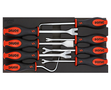 Sonic Pick-up & Scraper Set 8-Piece