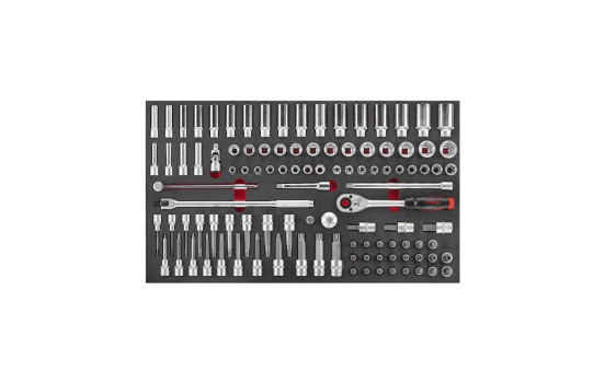 Force 1/2" Socket and Key Set 106 Piece (EVA), Image 2