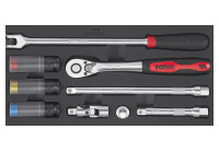 Sonic Combination Set 1/2" SFS-S 9-piece