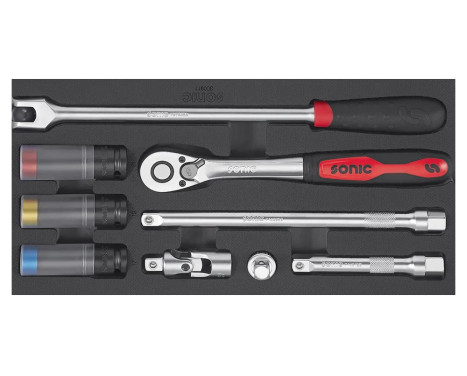 Sonic Combination Set 1/2" SFS-S 9-piece