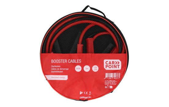 Carpoint Starter Cable 500A Insulated Clamps